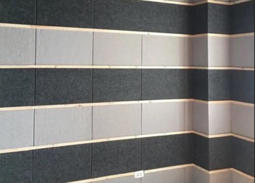 聚酯纖維吸音板是一種狹縫共振吸音材料